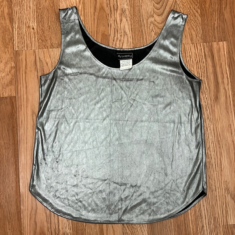 Silver Tank Top